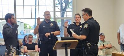 Swearing in of Police Officers